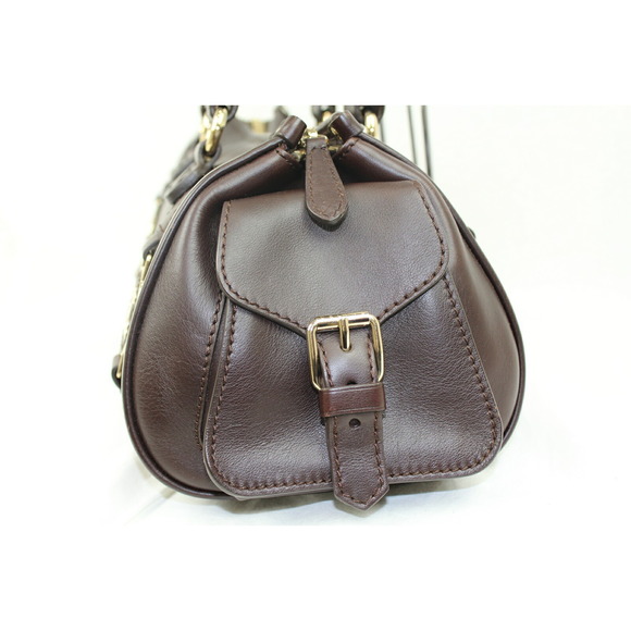 Celine Mini Leather Shoulder Bag Brown - Picture 2 of 8